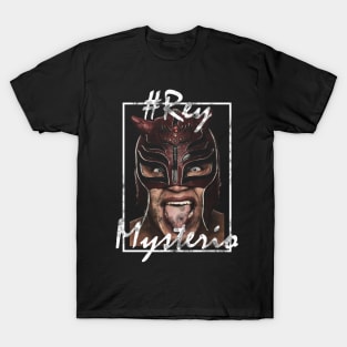monochrome rey mysterio T-Shirt
